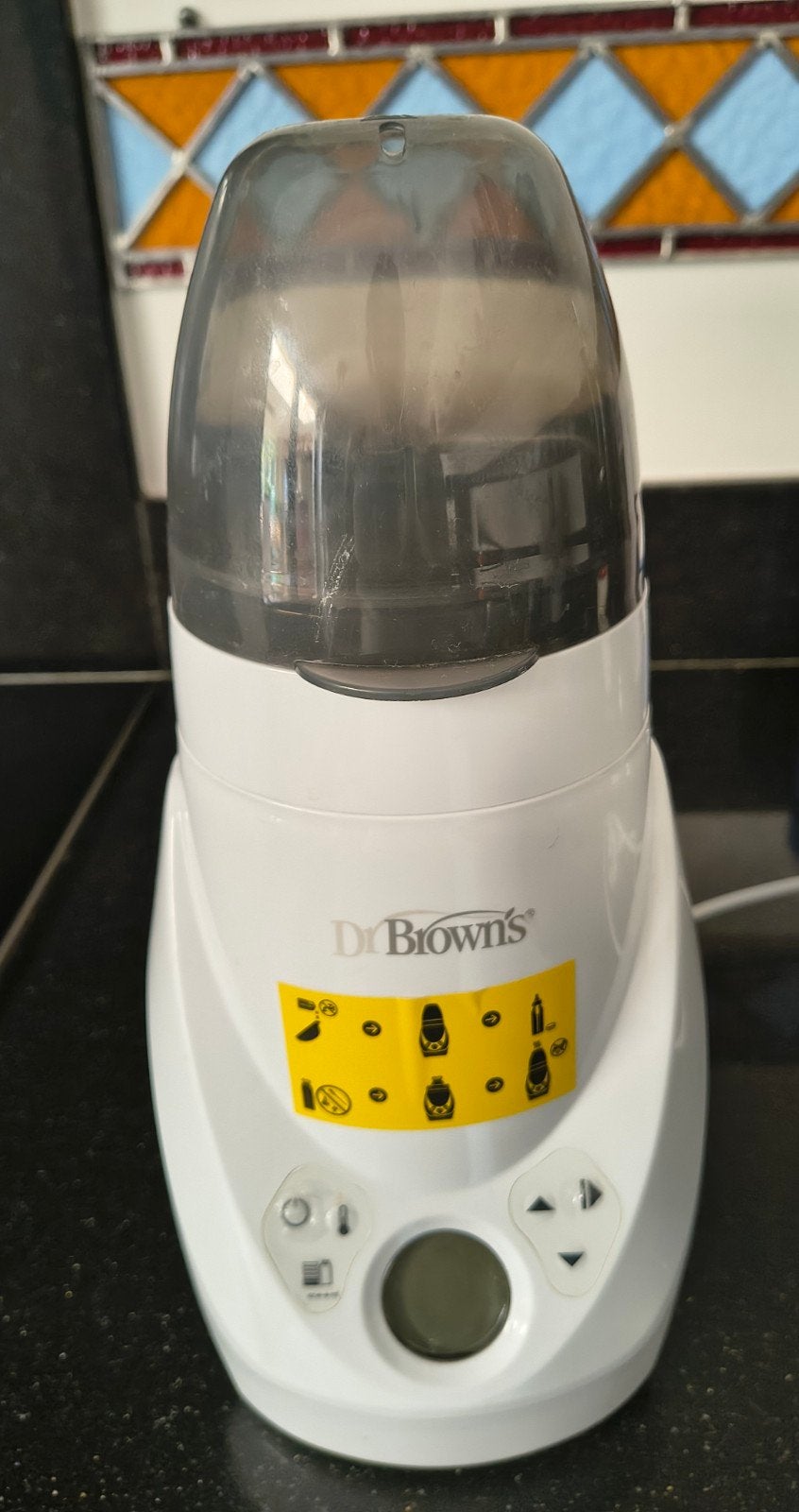 Dr. Brown's Flessenwarmer en Sterilisator, Ophalen, Zo goed als nieuw, Flessen- of potjesverwarmer