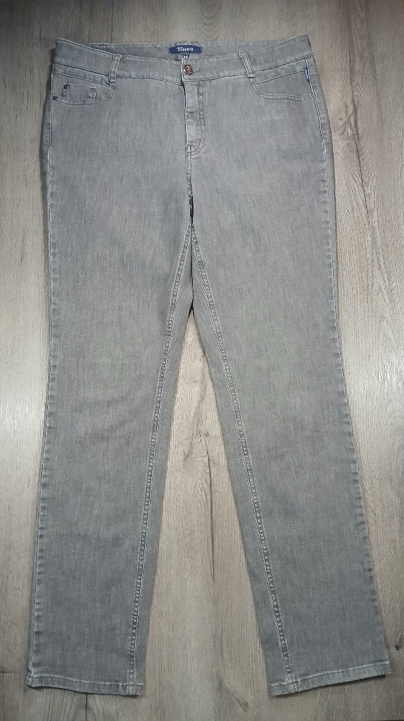 Atelier Gardeur Jeans, W33 - W36 (confectie 42/44), Grijs, Gedragen, Atelier Gardeur