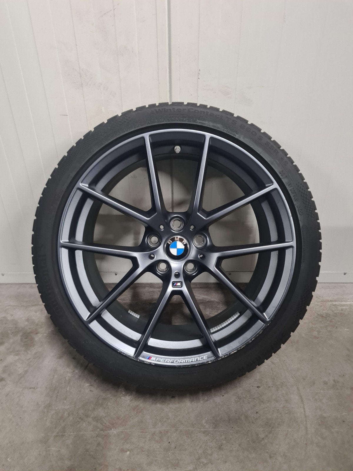 19' BMW 3 4 Serie Styling 898M MPerformance met winterbanden, Auto-onderdelen, Banden en Velgen, 19 inch, Banden en Velgen, Personenwagen