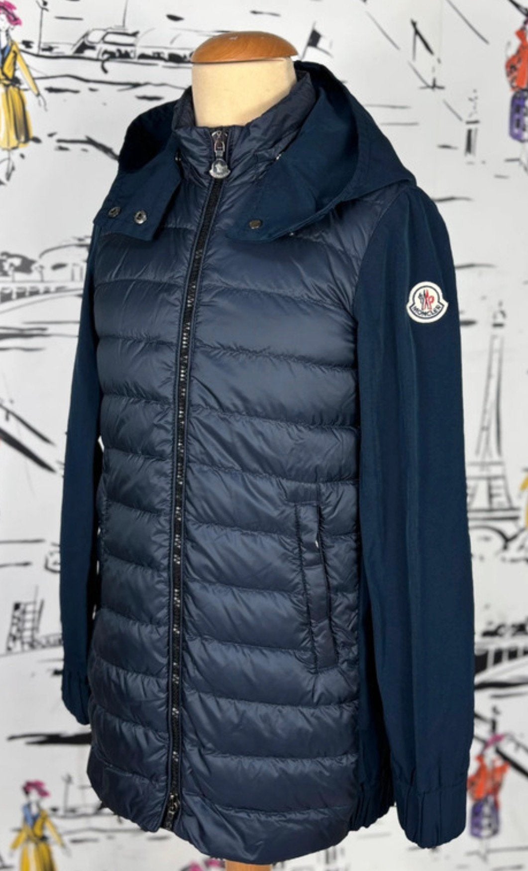 Moncler meisjes jassen maat 10 parka dons jack bodywarmer, Moncler EU, Meisje, Ophalen of Verzenden, Zo goed als nieuw