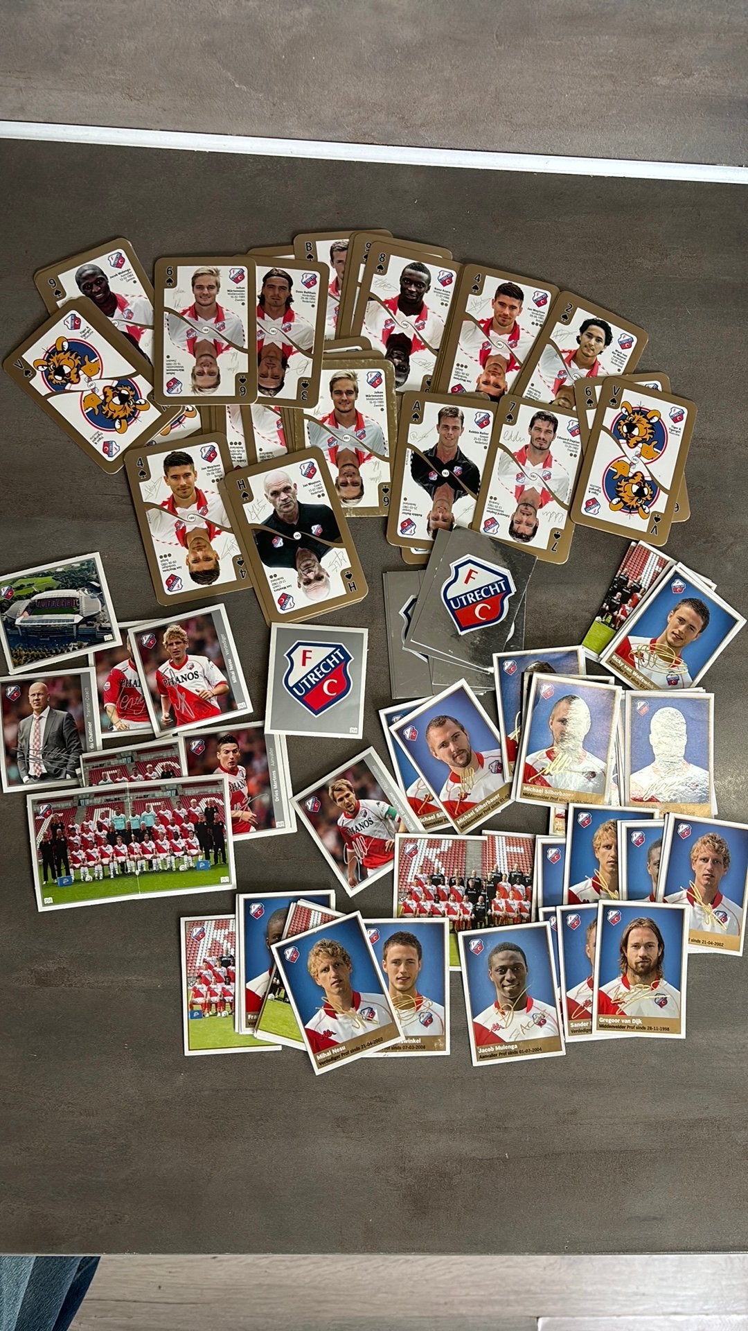 F.C. Utrecht • Oude Voetbalplaatjes & Kaarten, Verzamelen, Albert Heijn, Ophalen of Verzenden