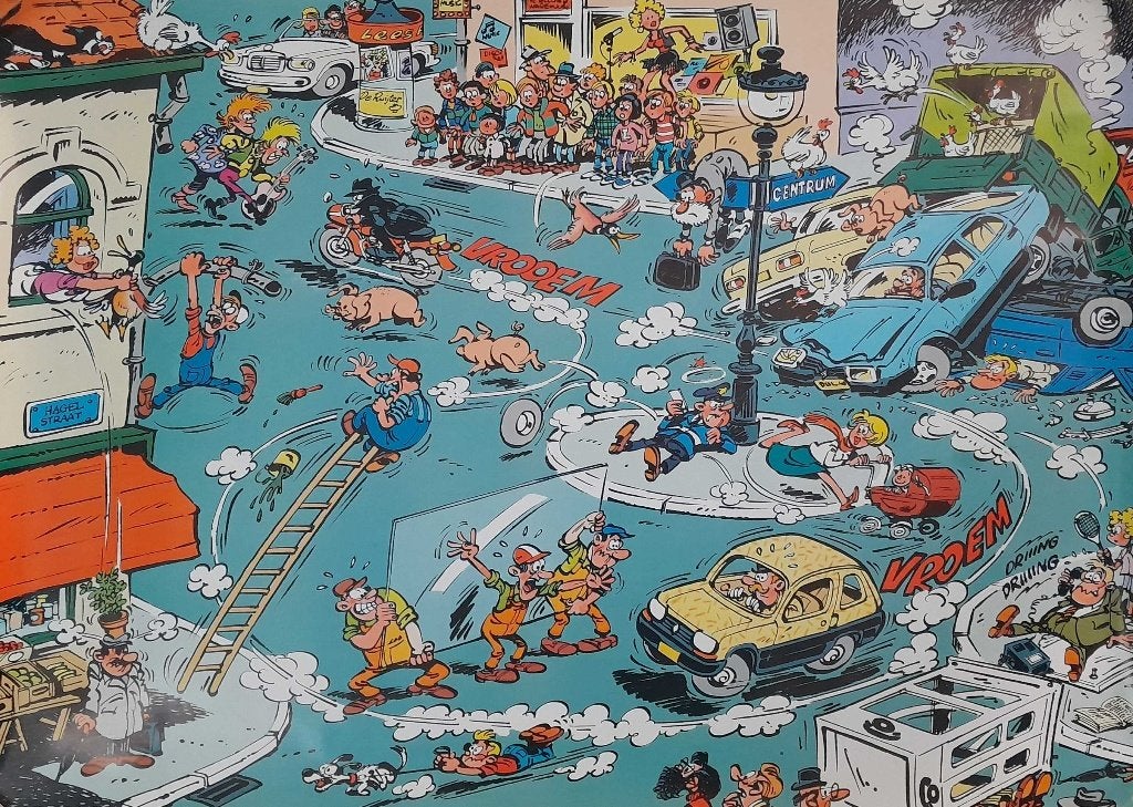Poster De Ruyter - Speurneus Hagelmans - 1988, Verzamelen, Ophalen, Rechthoekig Staand, Deurposter of groter, Zo goed als nieuw