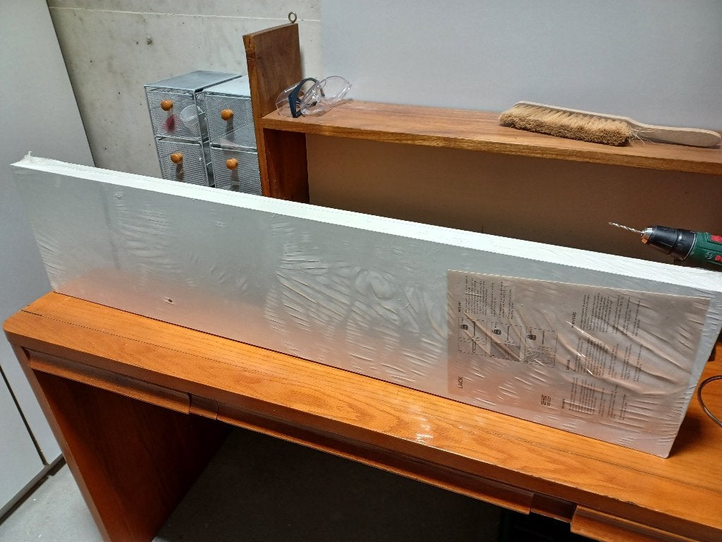 3 * IKEA Ribba 115 cm zwevende foto schilderijen wand plank, Ophalen of Verzenden, Nieuw