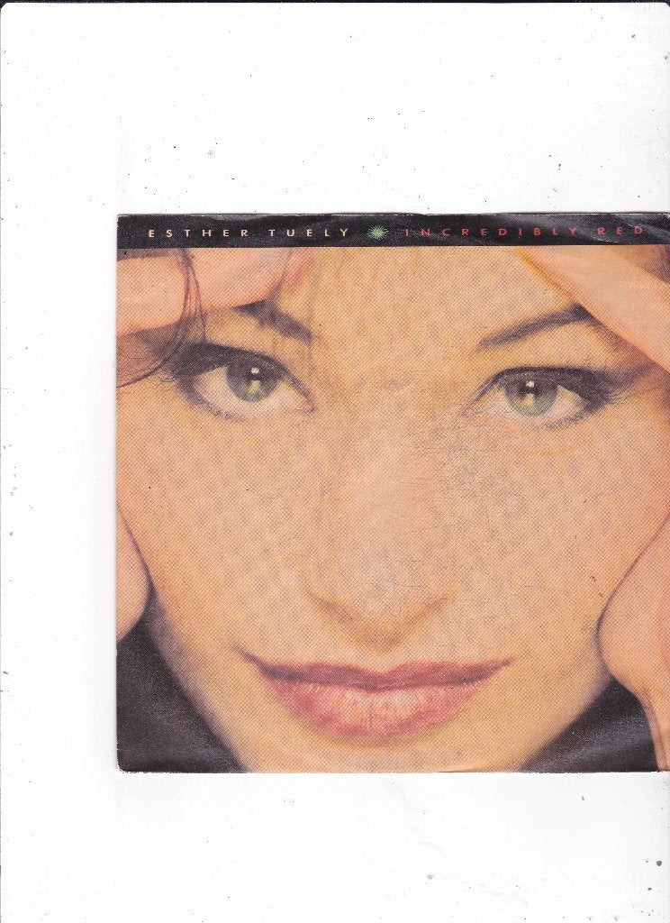 single Esther Tuely - Incredible red, Ophalen of Verzenden, Gebruikt, 7 inch, Pop