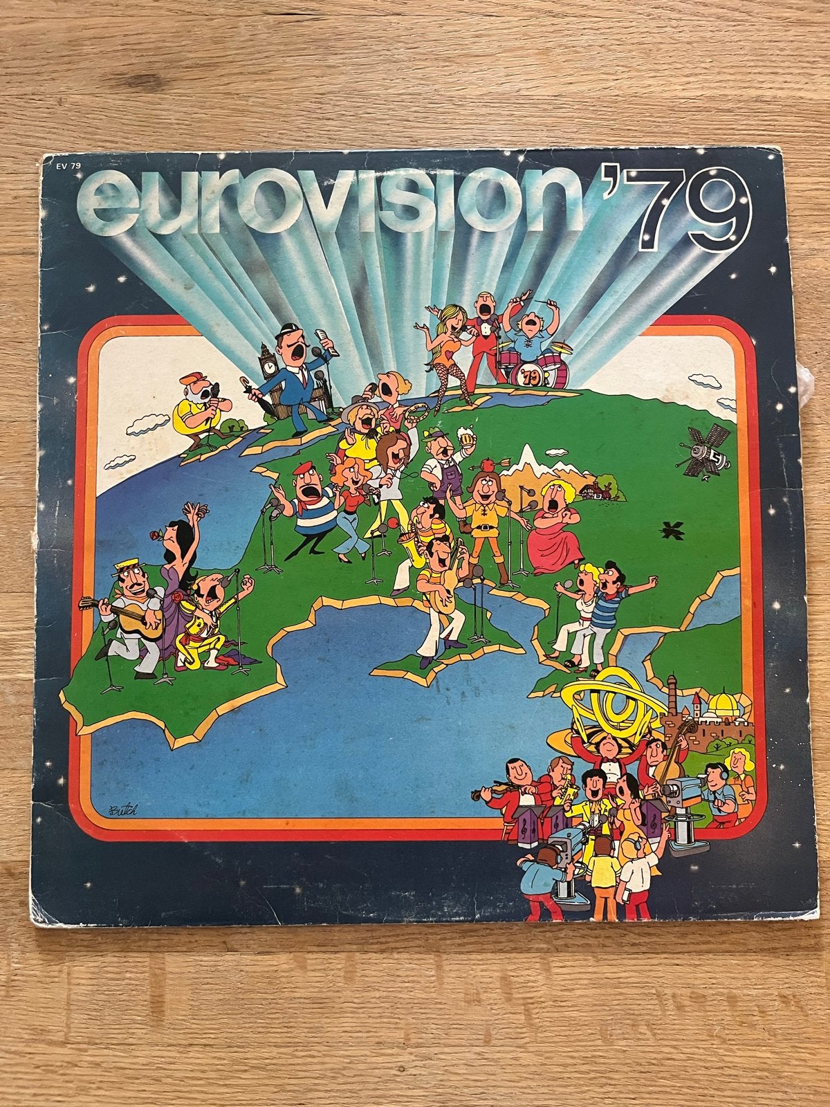 Eurovision '79 Vinyl LP - Israëlische Druk, LP, Gebruikt, Pop, Ophalen of Verzenden