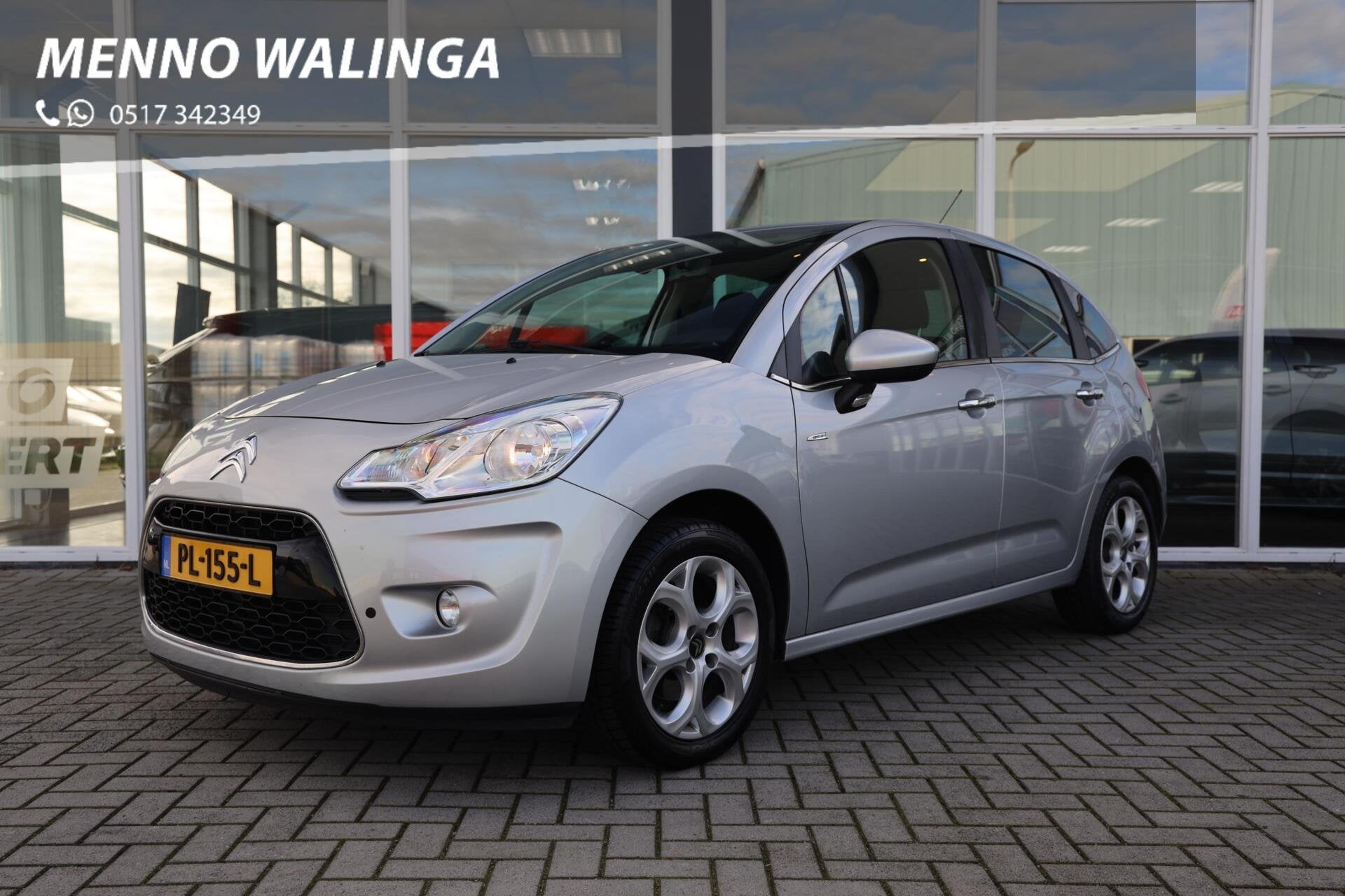 Citroen C3 1.6 VTi Exclusive|Automaat|Cruise Control|Parkeer, Auto's, Euro 5, Gebruikt, Verwarmde buitenspiegels, 4 cilinders