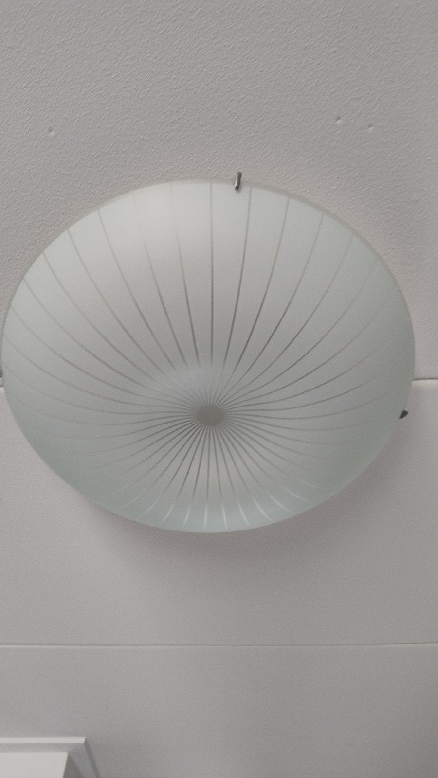 3x Ikea Galaxy Plafondlampen - Wit, Gebruikt (2015), Huis en Inrichting, Ophalen