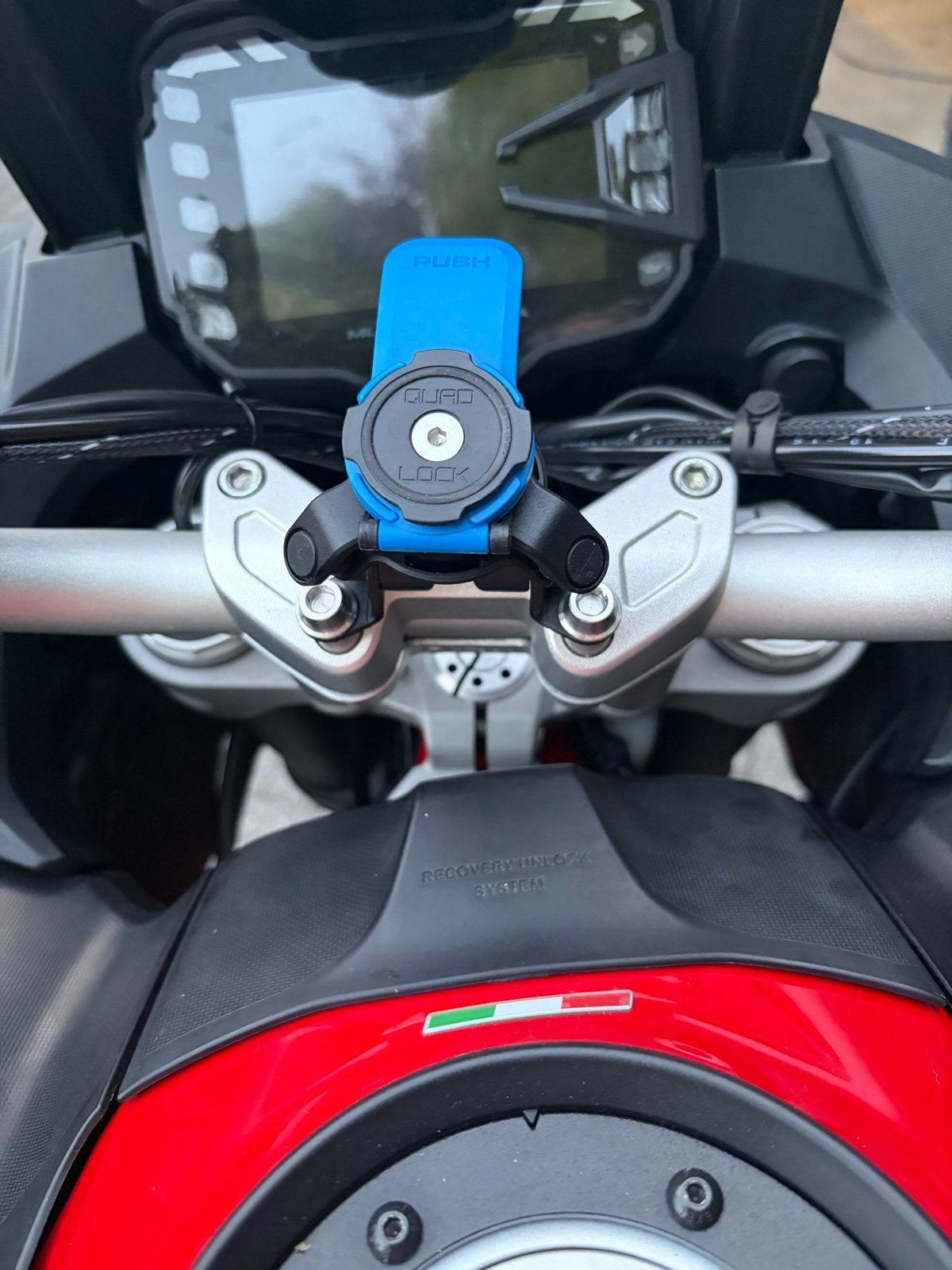Quad Lock+Evotech mount Ducati Multistrada 1200 vanaf 2015, Ophalen of Verzenden, Zo goed als nieuw