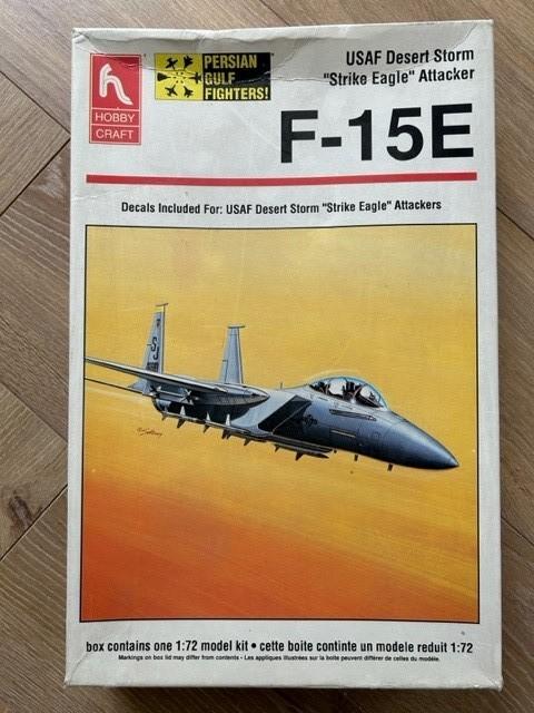 1:72 1/72 Hobby Craft F-15E USAF Desert Storm “Strike Eagle”, Hobby en Vrije tijd, Modelbouw | Vliegtuigen en Helikopters, Overige merken