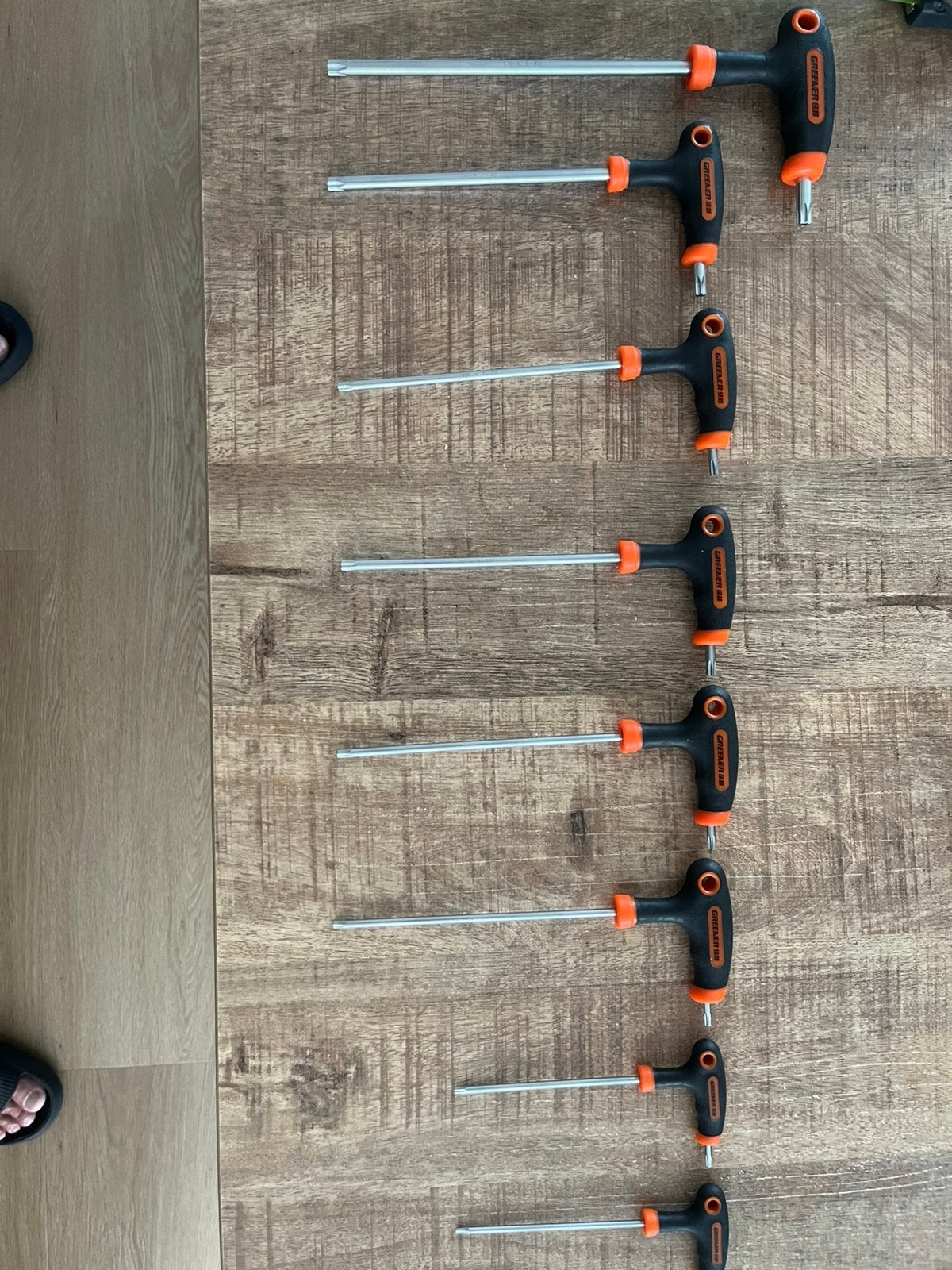 8 delige torx set (nieuw) met t-greep, Ophalen, Nieuw