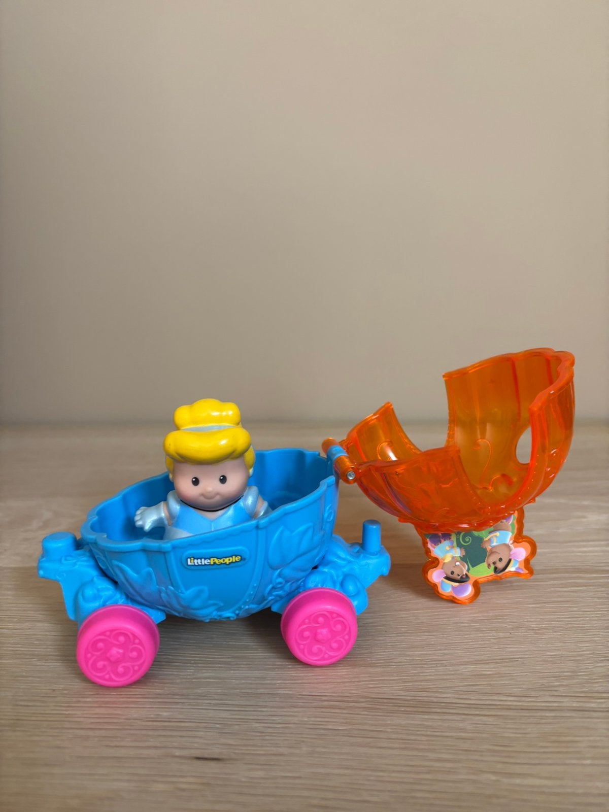 Little People Disney Float Parade Assepoester, Ophalen of Verzenden, Zo goed als nieuw, Speelset