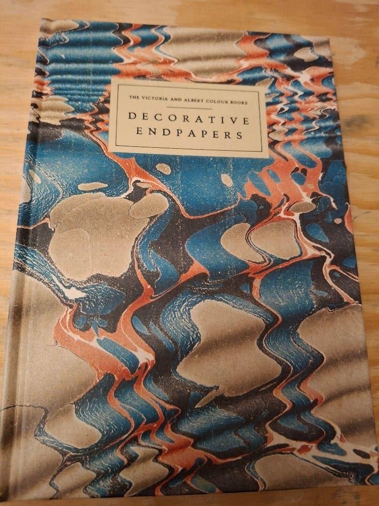 The Victoria and Albert Colour Books Decorative endpapers, Verzenden, Gelezen, Non-fictie
