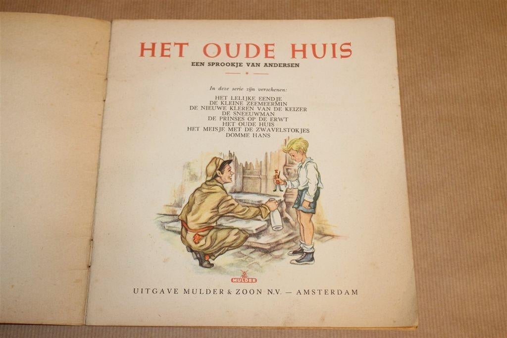 Het Oude Huis — Vintage Prentenboek — Van Andersen [1959], Boeken, Ophalen of Verzenden, Gelezen