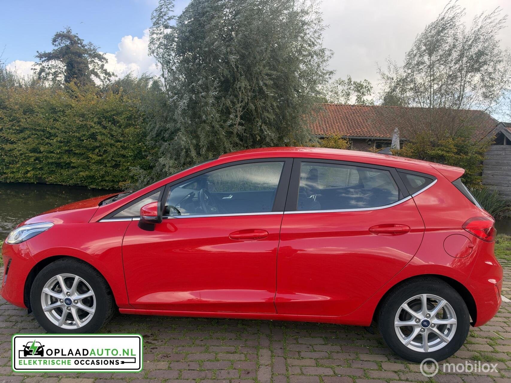 Ford Fiesta 1.0 EcoBoost Hybrid Titanium X | Carplay | B&O, Auto's, Voorwielaandrijving, Gebruikt, Euro 6, Met garantie (alle)