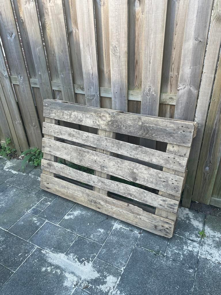 Euro pallet, Doe-het-zelf en Verbouw, Hout en Planken, Ophalen, Zo goed als nieuw, 50 mm of meer, Minder dan 200 cm