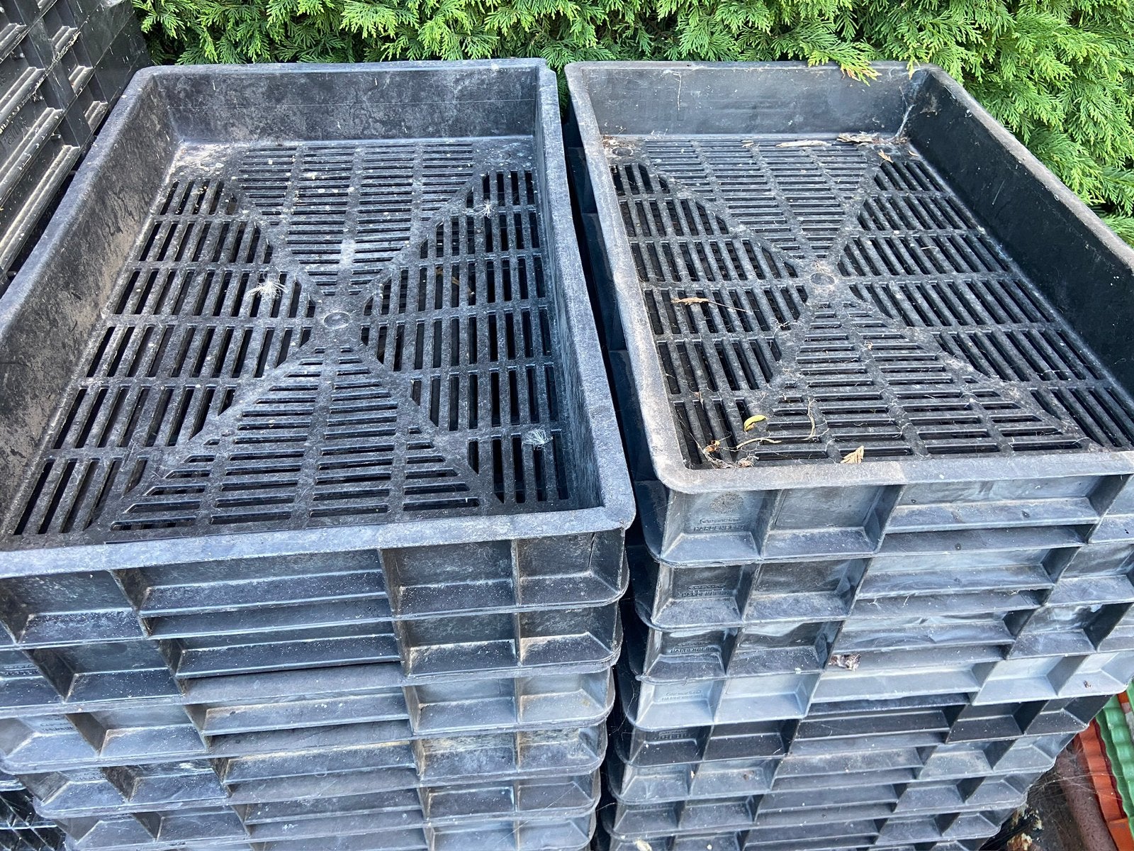 37 lage kratten vleeskrat stapelkrat kisten opslag, Ophalen of Verzenden, 50 tot 100 cm, Minder dan 50 cm