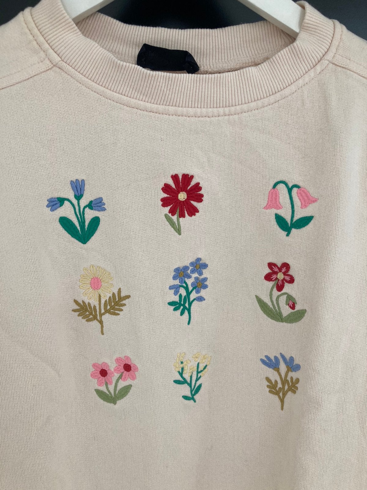 Monoprix geborduurde Sweater 153 -158 , zara, oilily, Trui of Vest, Ophalen of Verzenden, Zo goed als nieuw, Meisje