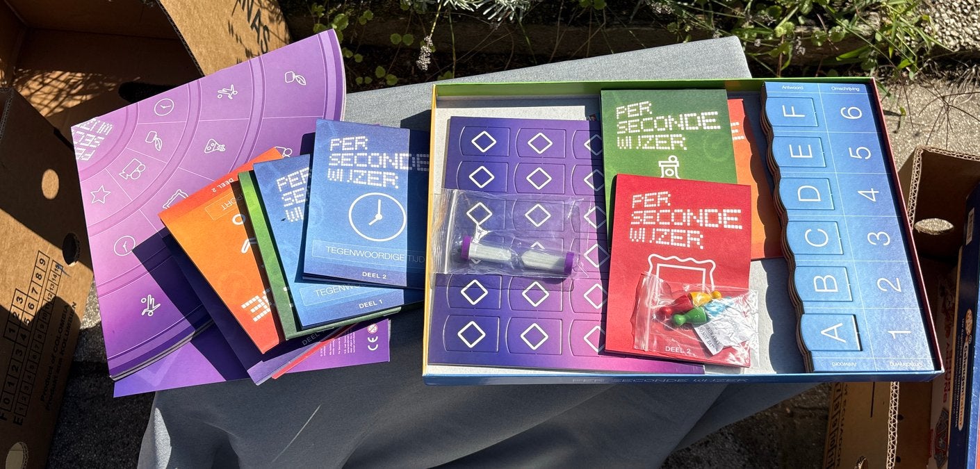 Per Seconde Wijzer bordspel, Drie of vier spelers, Ophalen of Verzenden, Nieuw