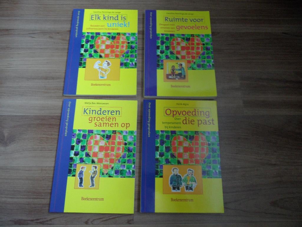 Over opvoeding gesproken (4 delen)- diverse auteurs, Boeken, Ophalen of Verzenden, Zo goed als nieuw, Zwangerschap en Bevalling