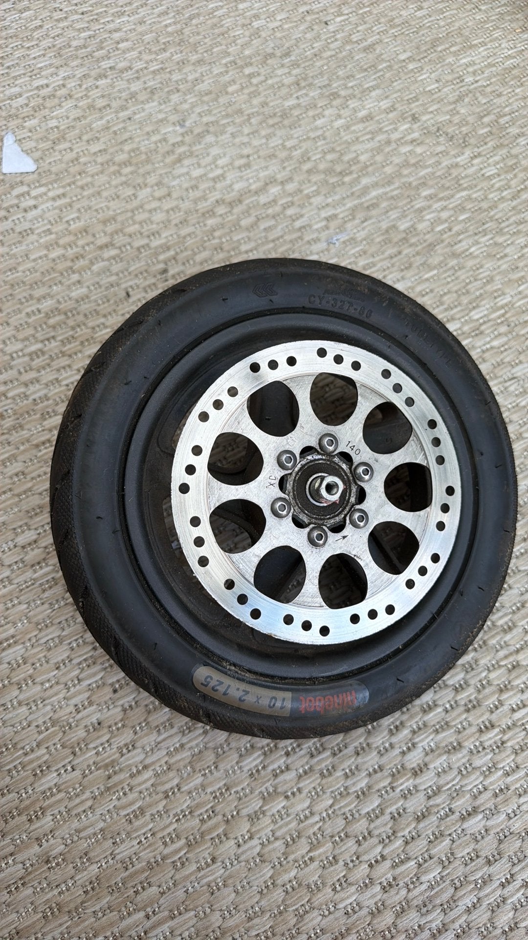Voorwiel segway Ninebot F2, Ophalen, Elektrische step (E-scooter)