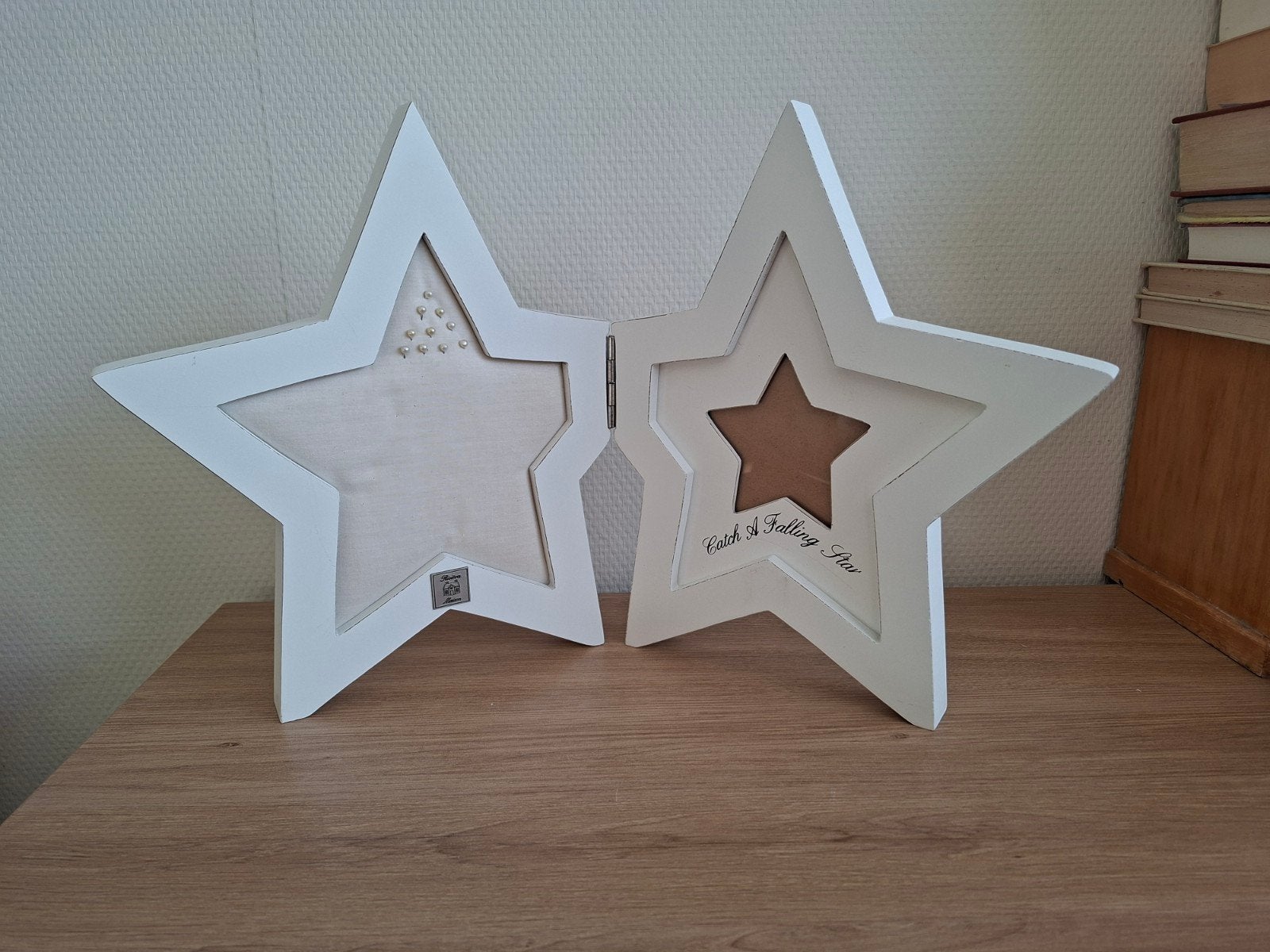 17 .. riviera Maison Ster Fotolijst - 'Catch A Falling Star', Ophalen of Verzenden, Hout, Fotolijst