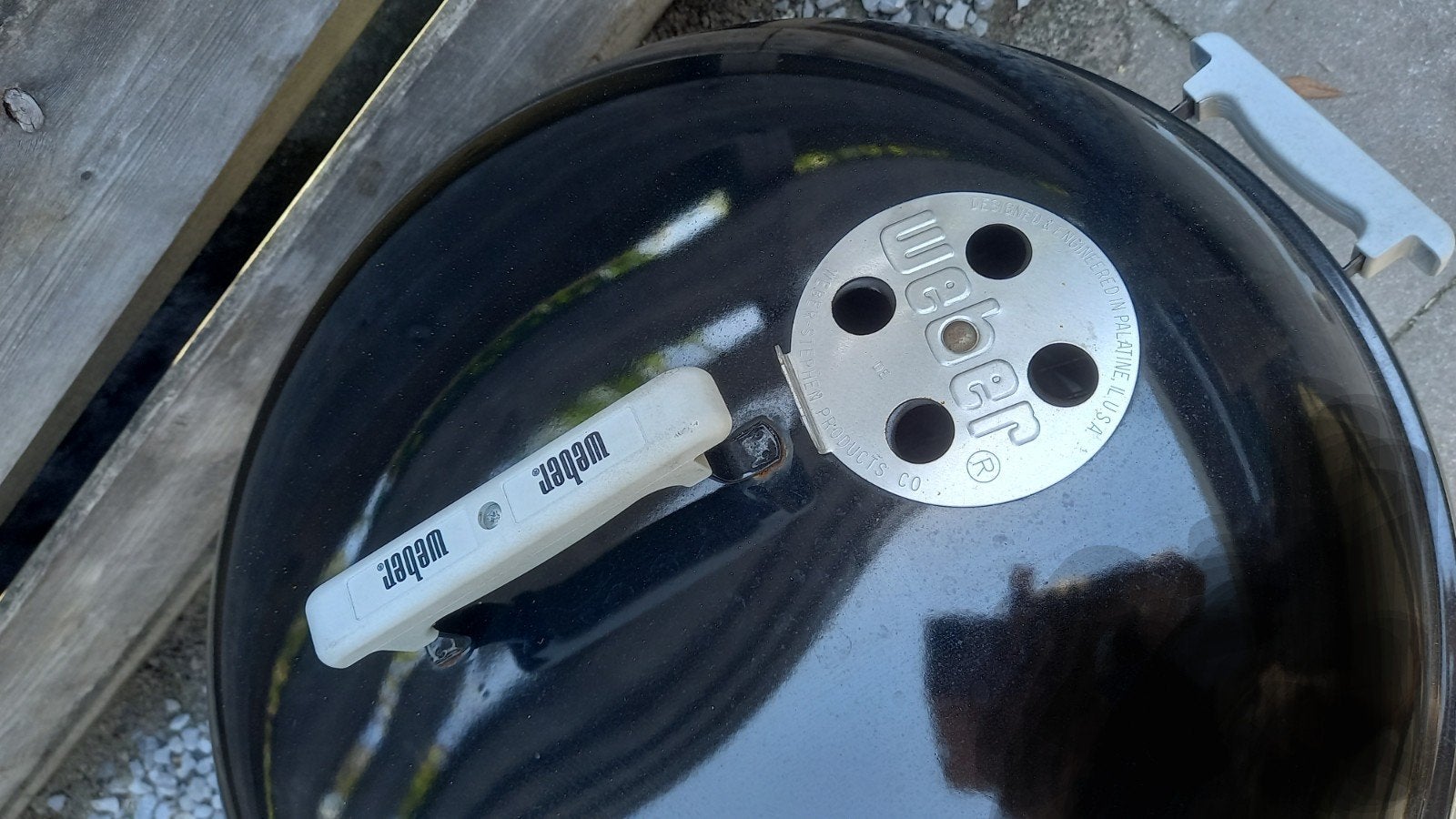 Grote Weber BBQ 57 cm, Tuin en Terras, Ophalen, Gebruikt, Weber, Met accessoires