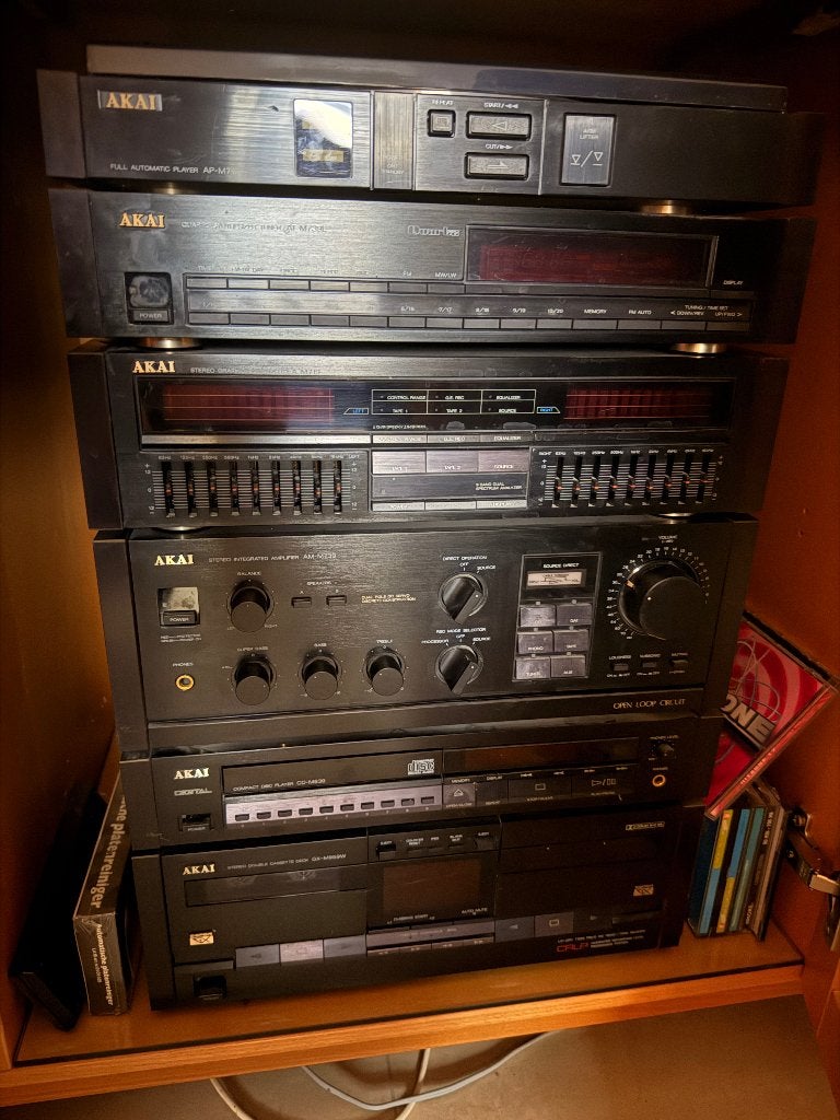Akai Stereo set, Ophalen, Gebruikt, Tuner of Radio, Akai
