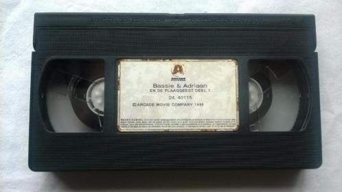 Bassie & Adriaan en de plaaggeest Delen 1 en 2 1996 Arcade, Cd's en Dvd's, Gebruikt, Alle leeftijden, Ophalen of Verzenden, Kinderprogramma of -film