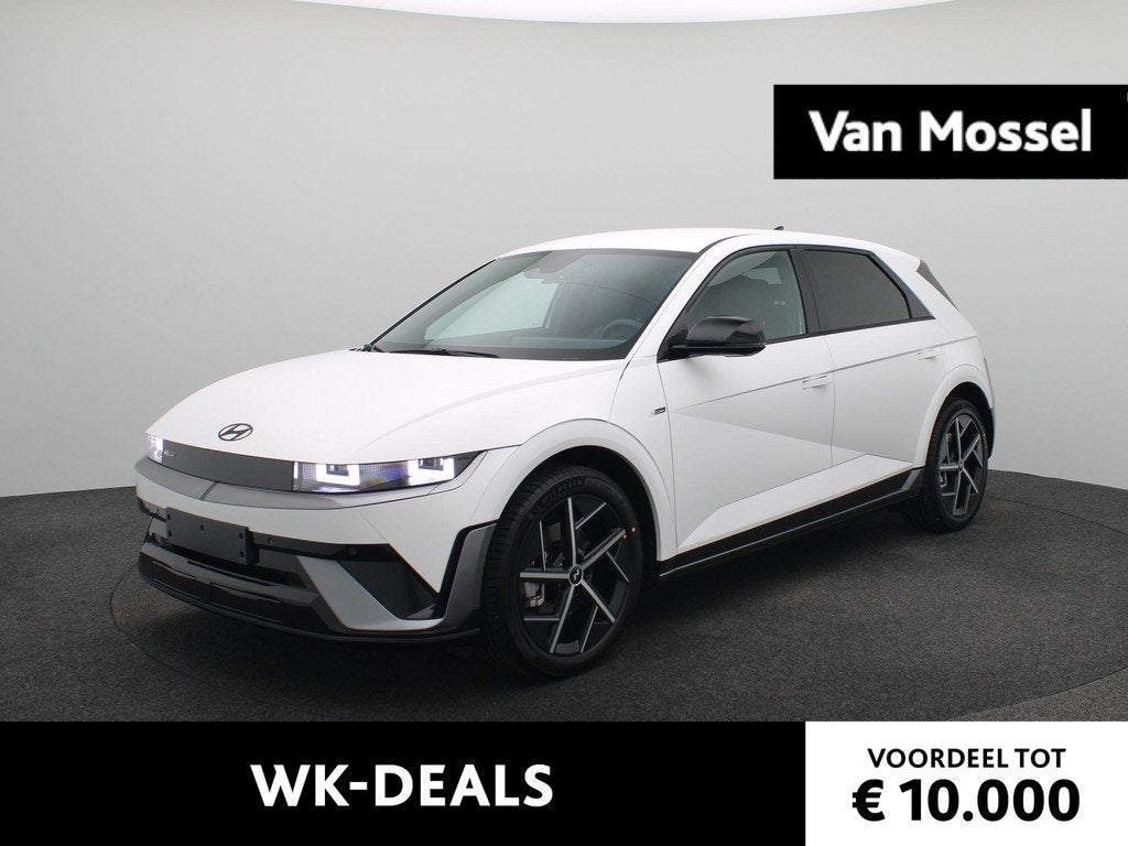 Hyundai IONIQ 5 N Line Business 84 kWh | Warmtepomp | Apapti, Auto's, Hyundai, 228 pk, Achterwielaandrijving, Zwart, IONIQ 5