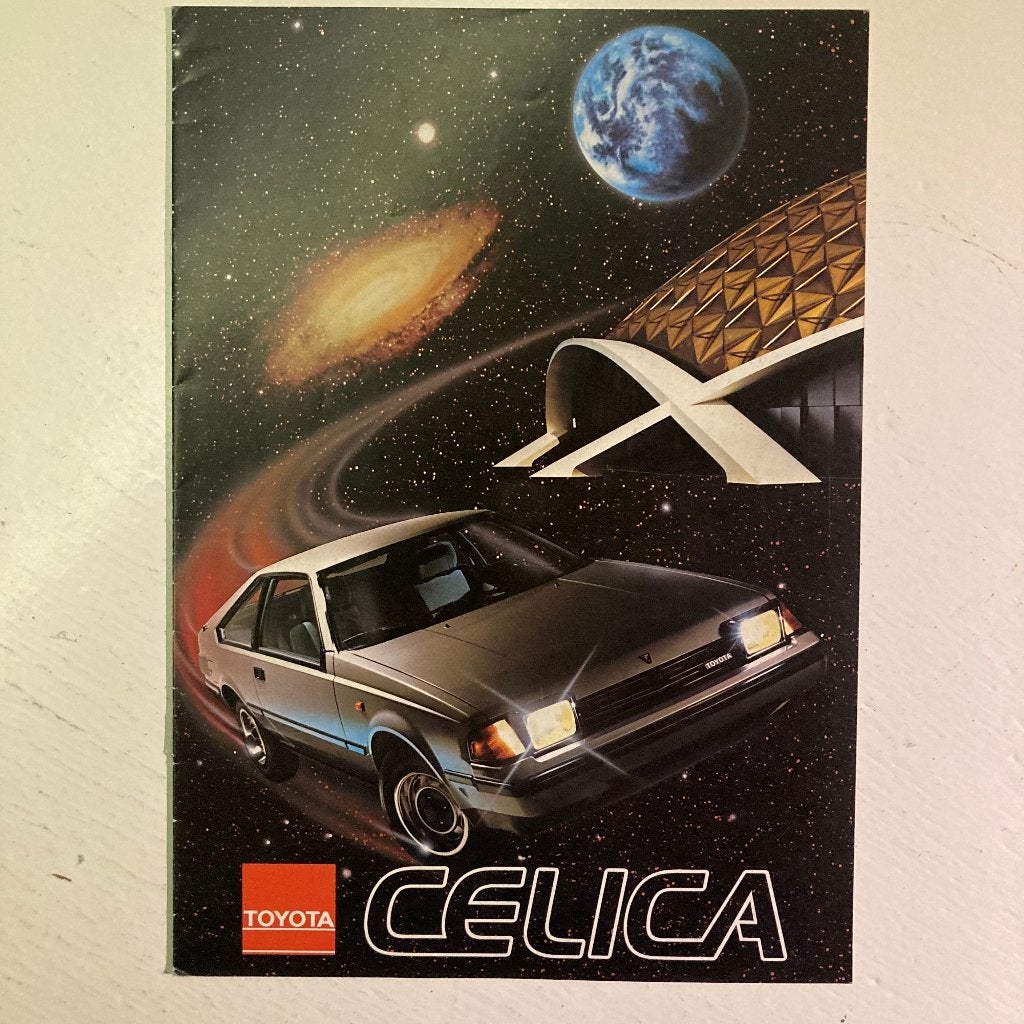 Toyota Celica folder / brochure, Ophalen of Verzenden, Gelezen, Toyota
