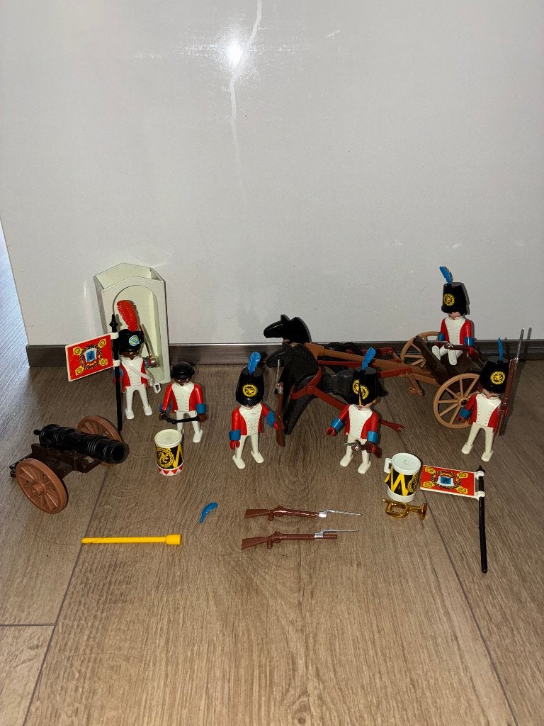 playmobil 3402 en 3544 engelse soldaten, Ophalen of Verzenden, Gebruikt