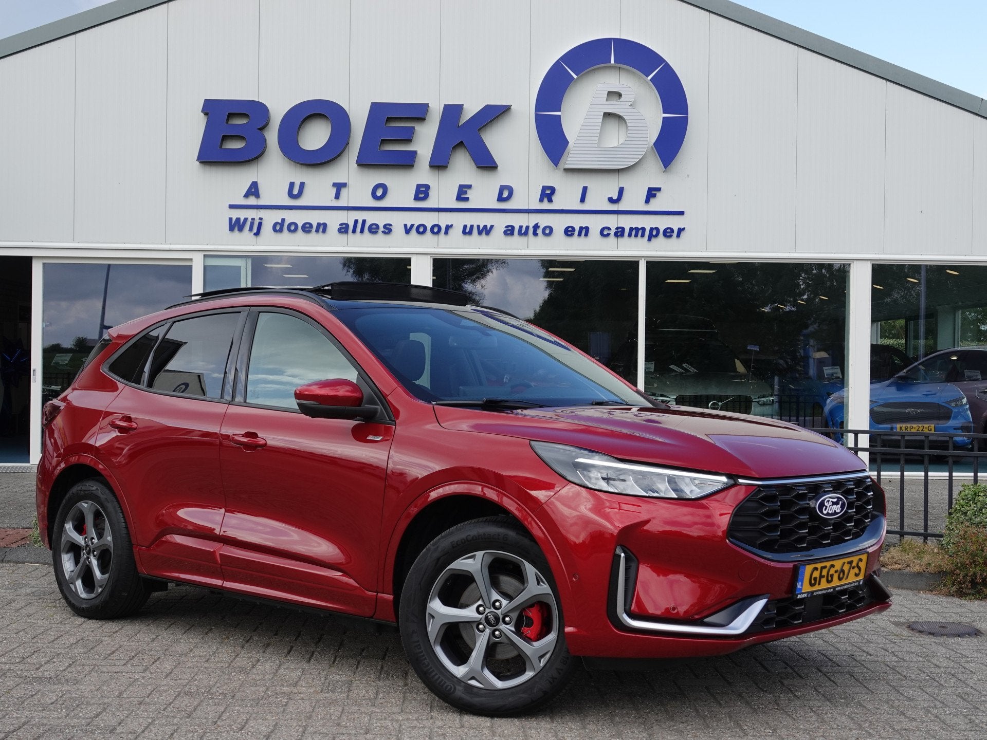 Ford Kuga 2.5 PHEV ST-Line X PANO | WINTERP. | ADAPT. CRUISE, Auto's, 14 kWh, Gebruikt, Euro 6, 4 cilinders