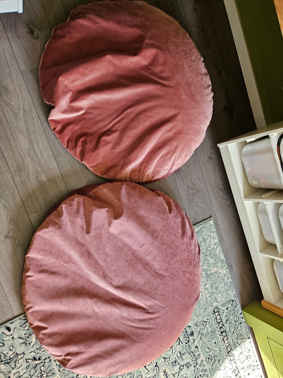 Zitzakken! 2x, Huis en Inrichting, Ophalen of Verzenden, Gebruikt, Roze, Zitzak