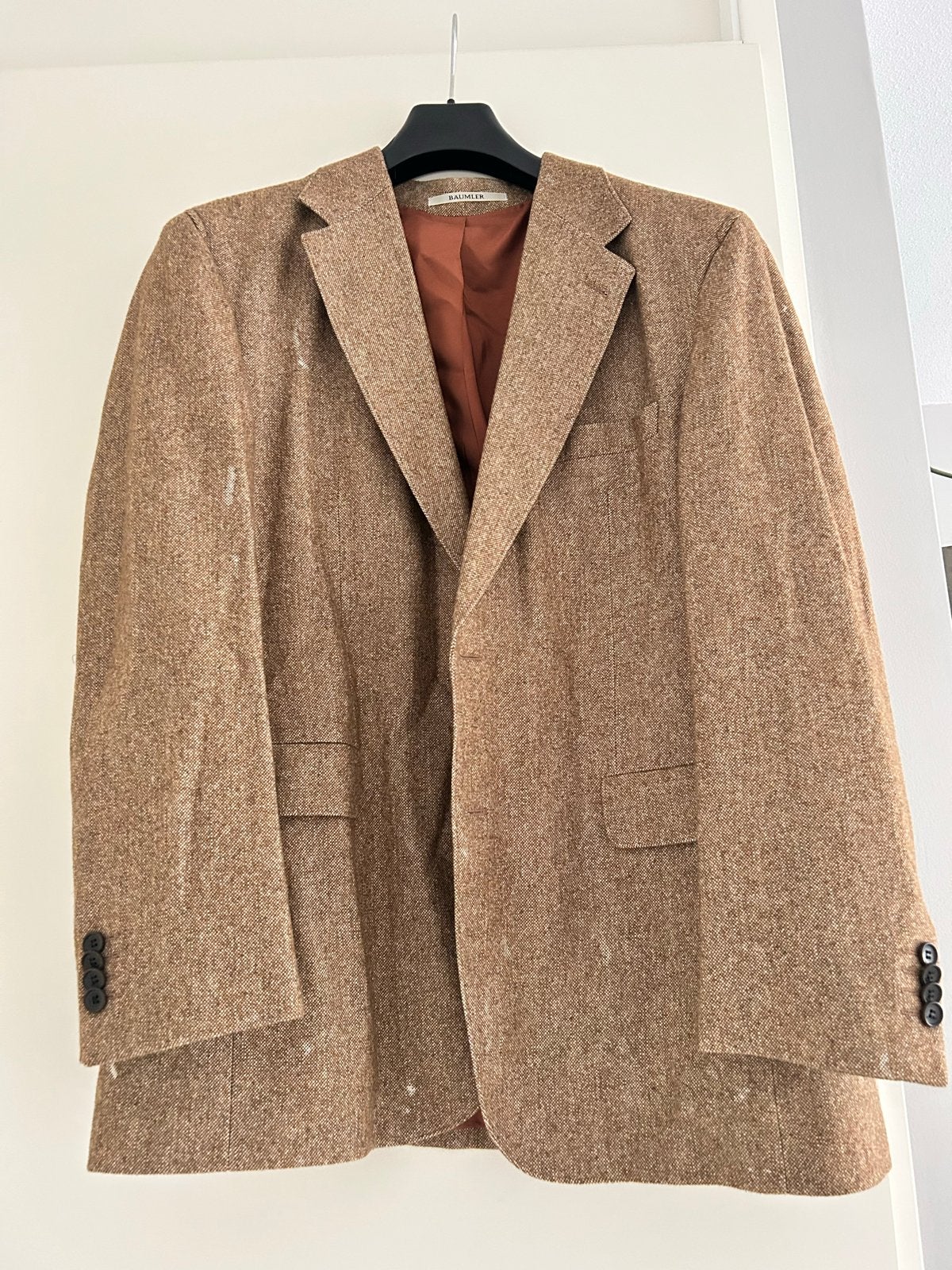Baumler Heren Blazer - Bruin, Maat L, Ophalen of Verzenden, Zo goed als nieuw, Maat 52/54 (L), Bruin
