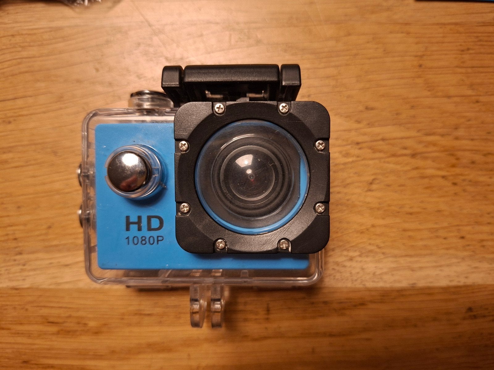 Waterproof Sports Cam (b-merk GoPro), Zo goed als nieuw, Overige merken, Onderwaterhuis, Inclusief handleiding