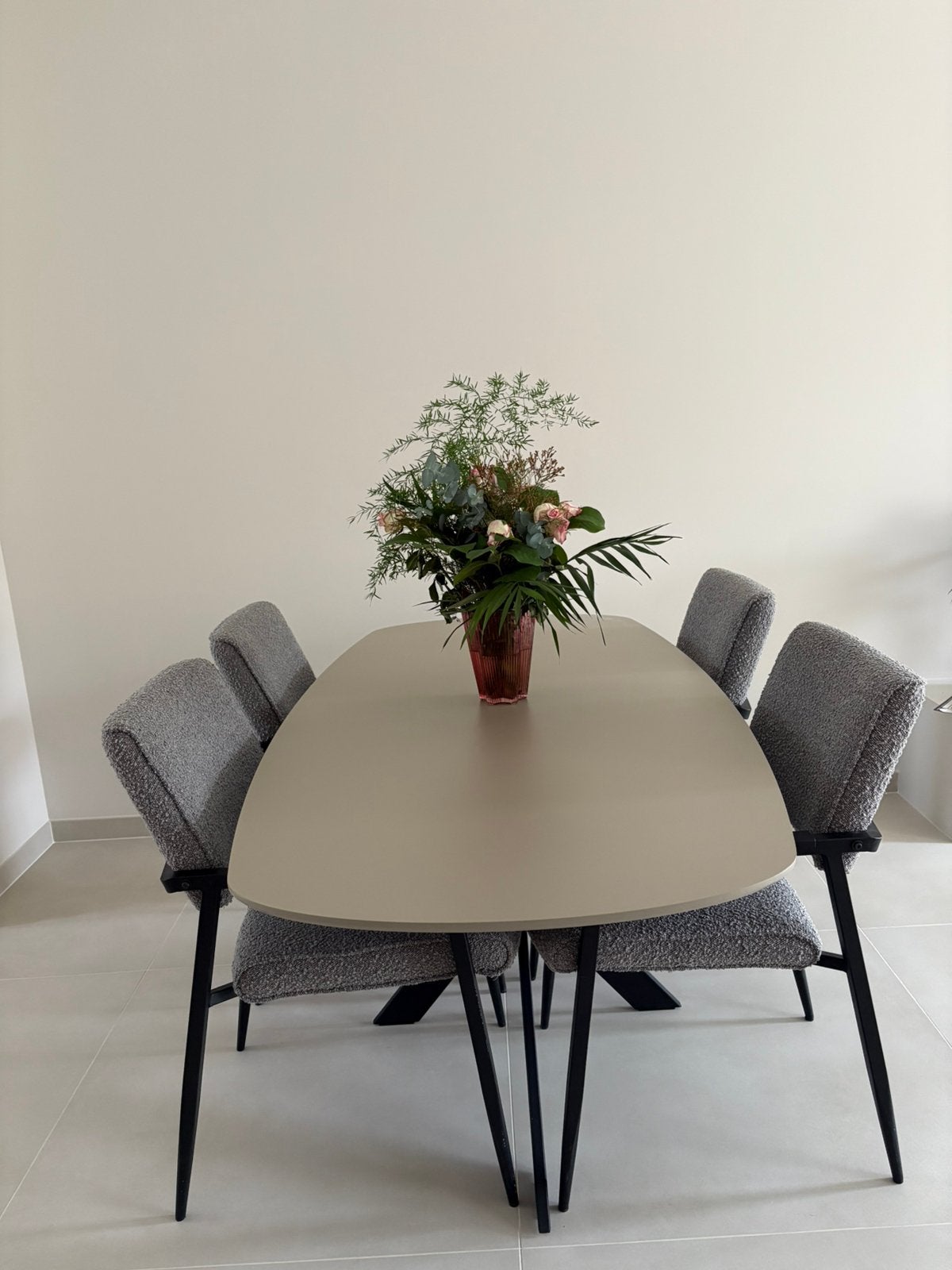 Eettafel met stoelen erbij!, Ophalen, 50 tot 100 cm, Zo goed als nieuw, 150 tot 200 cm