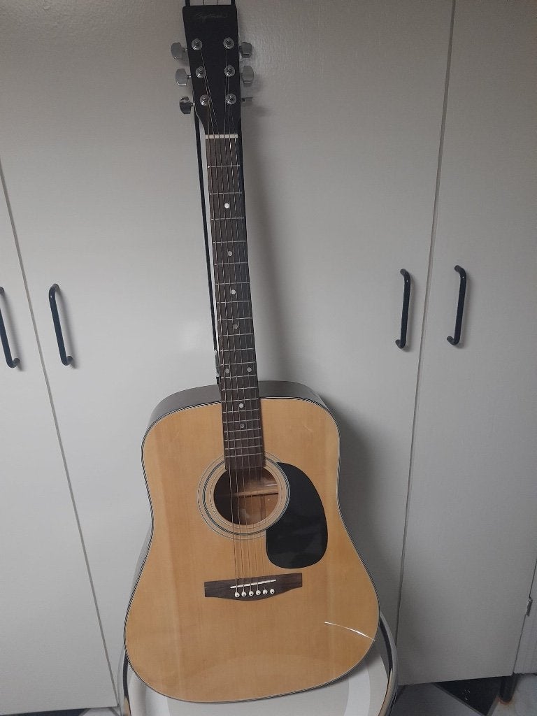 Akoestische gitaar Craftman + hoes, Ophalen, Gebruikt, Klassieke of Spaanse gitaar
