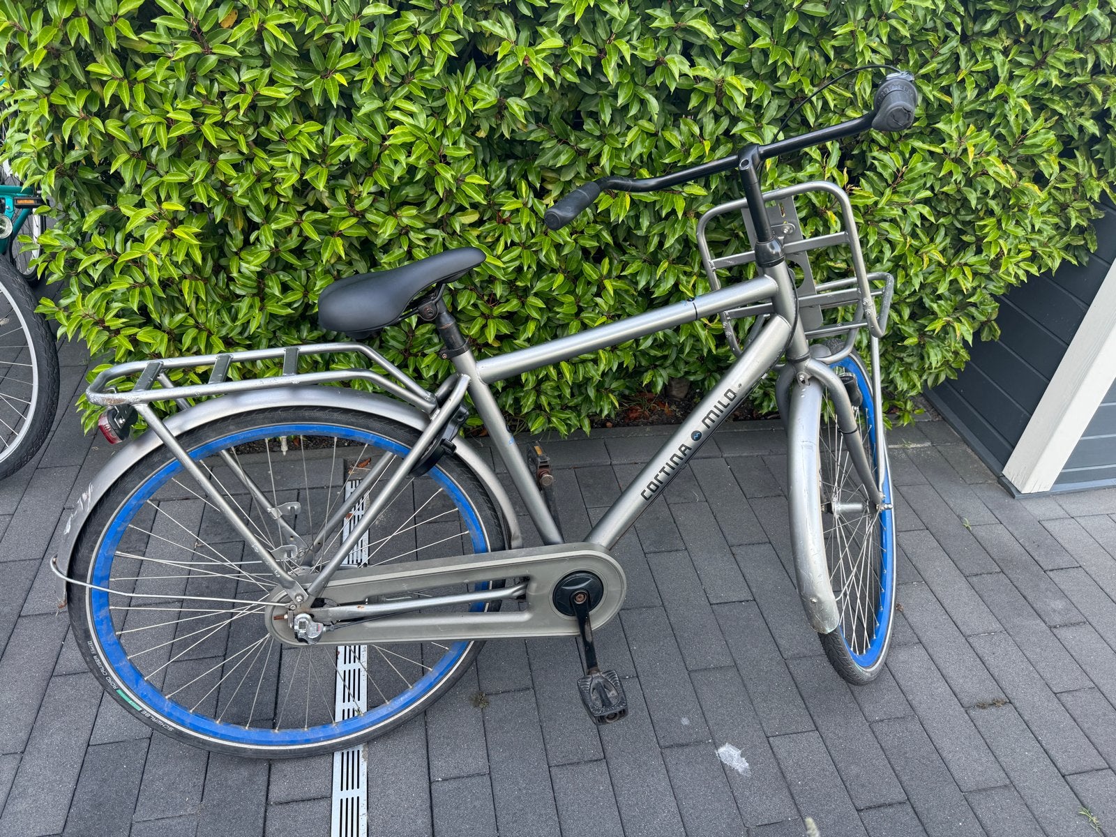 Cortina Milo fiets - 28 inch, 50 cm frame, 3 versn., Terugtraprem, Gebruikt, Versnellingen, 49 tot 53 cm