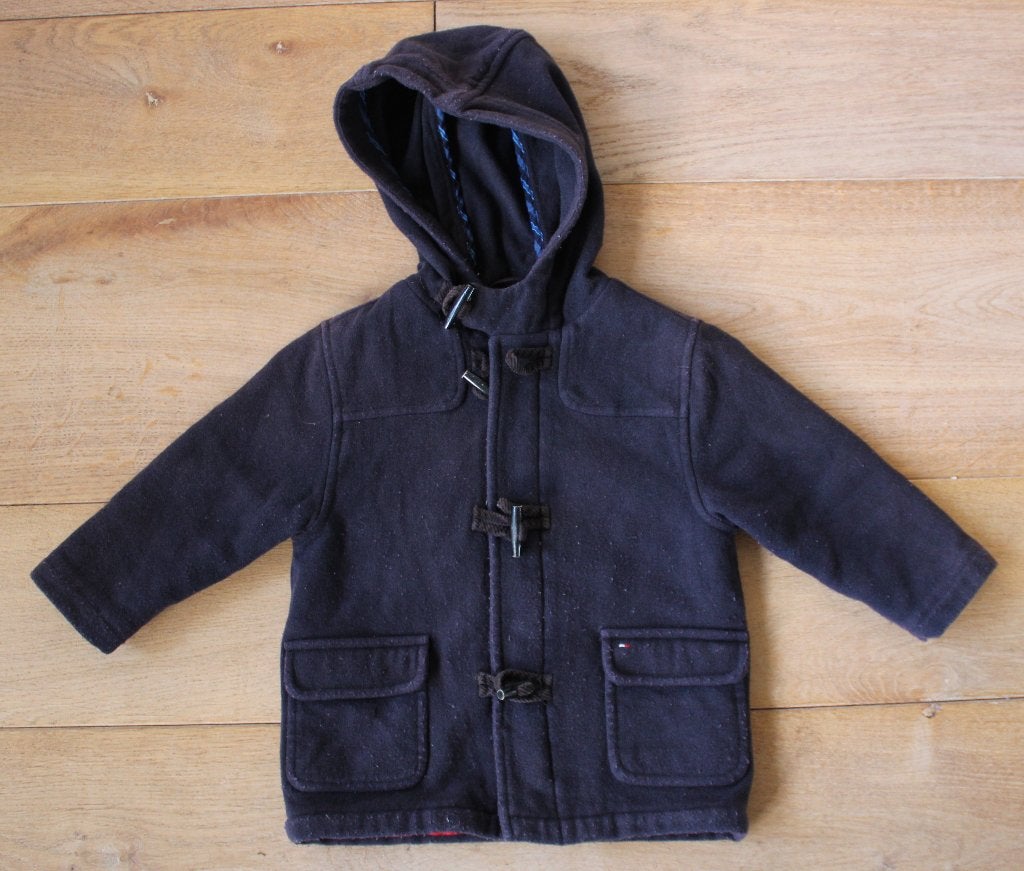 Wollen jas van Tommy Hilfiger maat 3T, Gebruikt, Ophalen of Verzenden, Tommy Hilfiger, Jongen