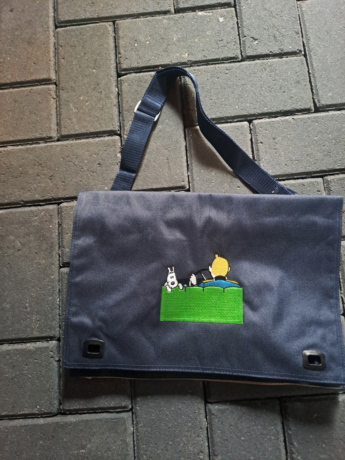 tas kuifje nieuw, Ophalen of Verzenden, Nieuw, 30 cm of meer, Minder dan 35 cm