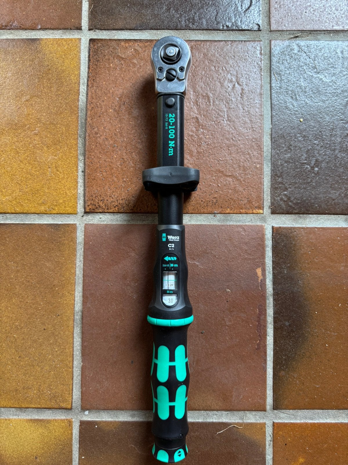 Wera click-torque C2 R/L 20-100 N-m, Ophalen of Verzenden, Zo goed als nieuw