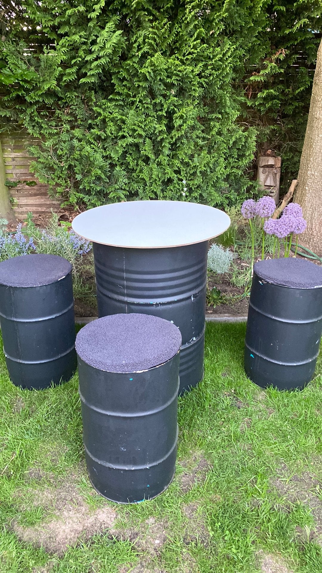Olievaten tuinset., Ophalen, Overige materialen, Gebruikt, 3 zitplaatsen