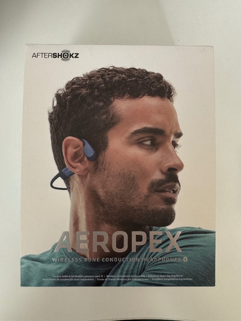 Aeropex aftershokz, Audio, Tv en Foto, Koptelefoons, Ophalen, Bone conduction, Zo goed als nieuw, Draadloos