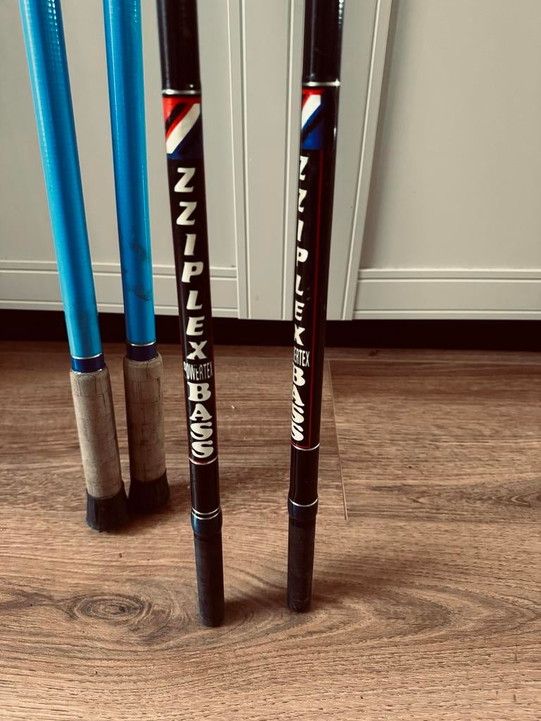 Zziplex Sea Bass Hengels 3,55m (per stuk), Ophalen of Verzenden, Gebruikt, Werphengel
