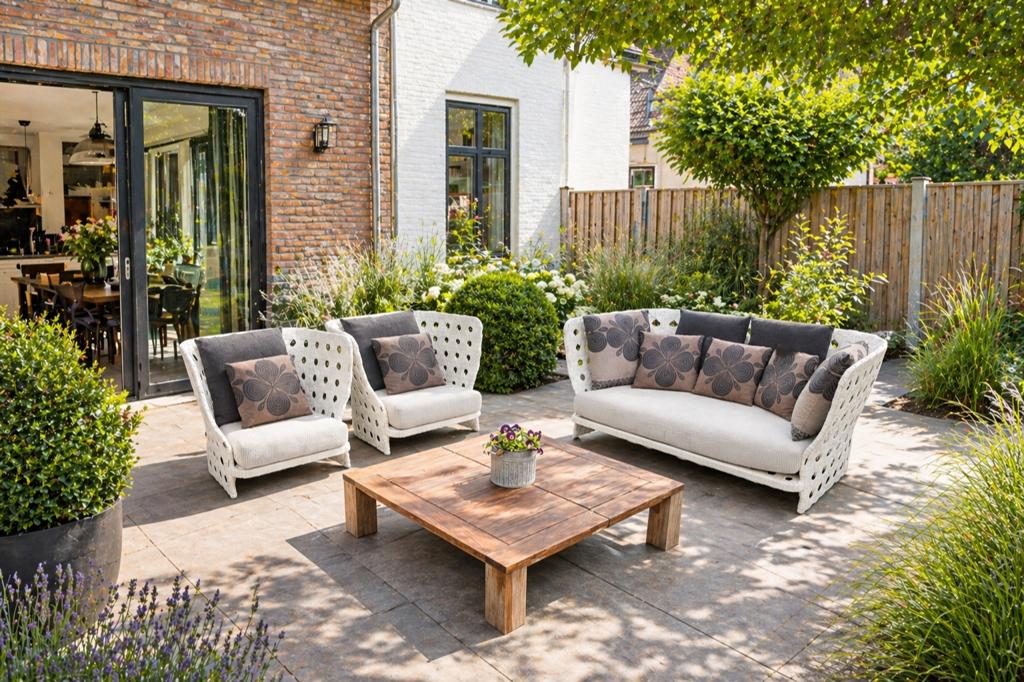 B&B Italia Canesta Loungeset Tuinset, Ophalen, Zo goed als nieuw, Stoel