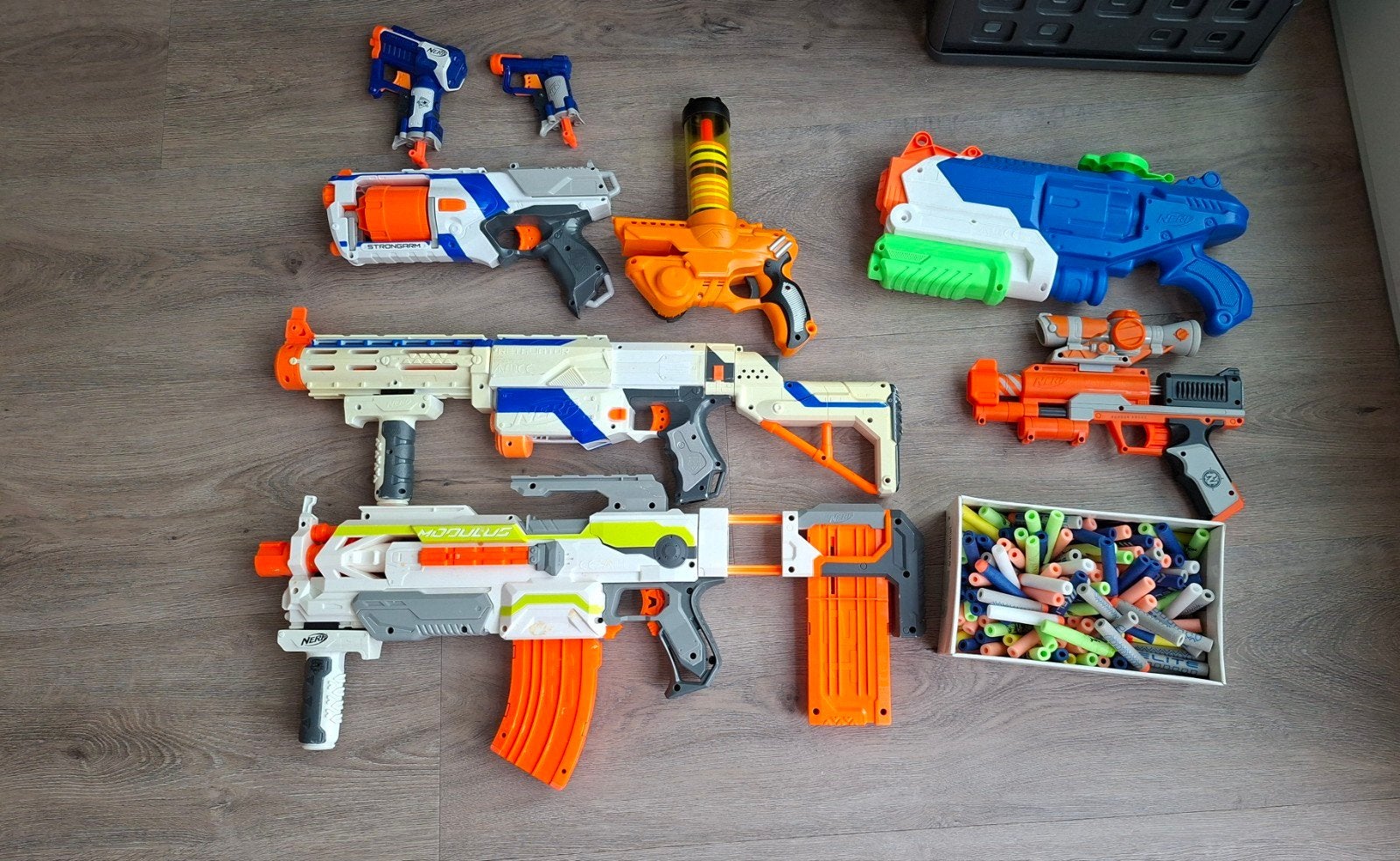 Nerf's, Ophalen, Gebruikt