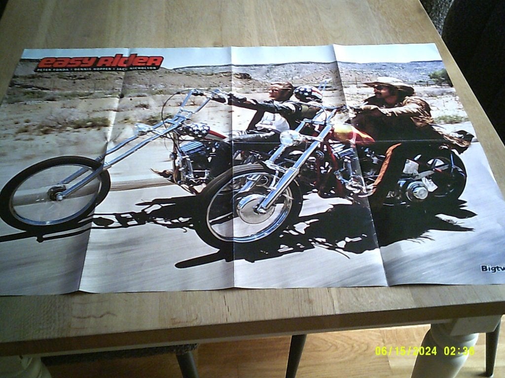 Easy Rider Poster - Nieuw Gemaakte Copy, Ophalen of Verzenden, Nieuw