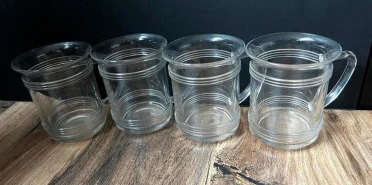 60 Jan des bouvrie theeglazen, Glas of Glazen, Vintage, Ophalen of Verzenden, Glas