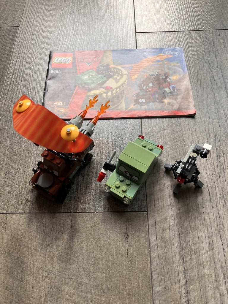 LEGO Cars 2 Agent Takel's Ontsnapping - 9483, Lego, Ophalen of Verzenden, Zo goed als nieuw, Disney