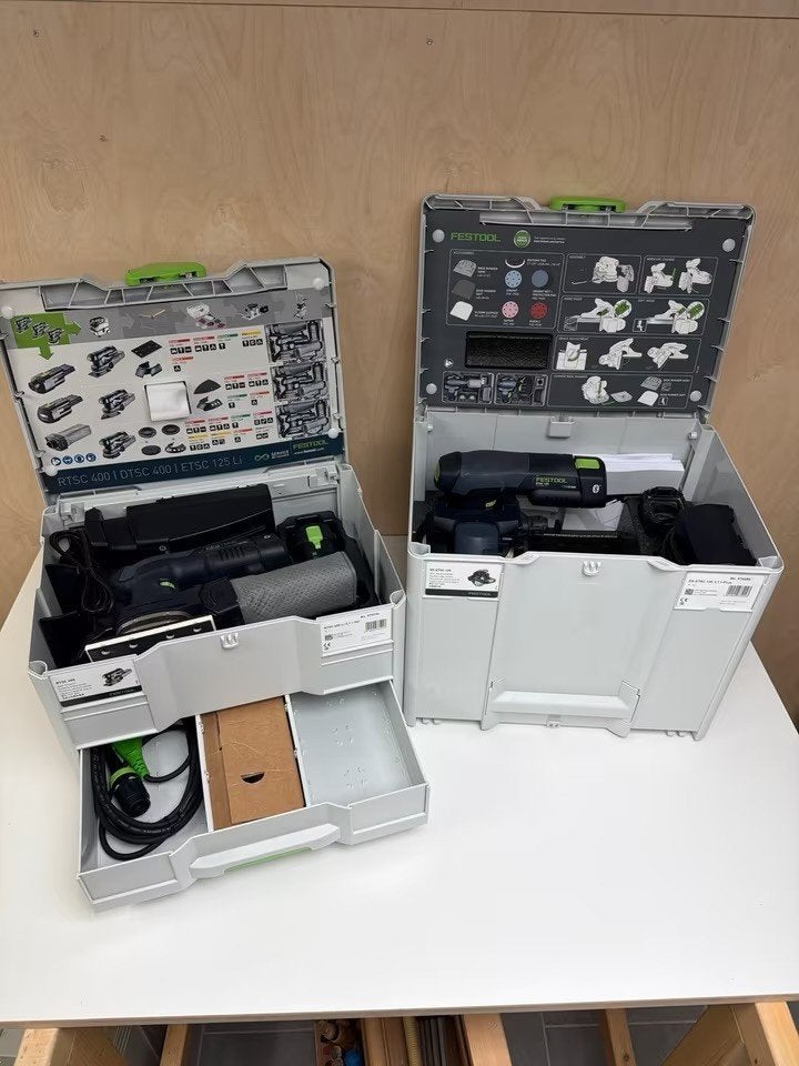 Festool schuurmachines!., Doe-het-zelf en Verbouw, Gereedschap | Schuurmachines, Ophalen, Zo goed als nieuw, 600 tot 1200 watt